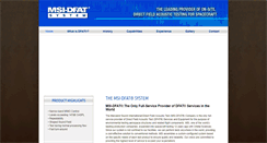 Desktop Screenshot of msi-dfat.com